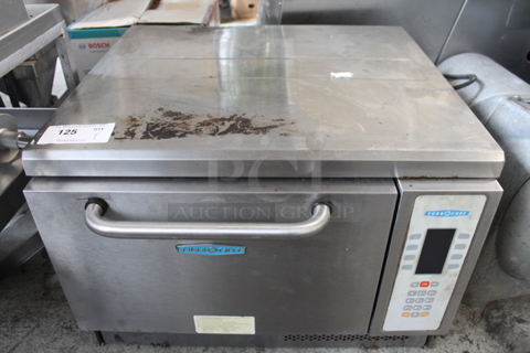 Turbochef NGC Stainless Steel Commercial Countertop Electric Powered Rapid Cook Oven. 208/240 Volts, 1 Phase.