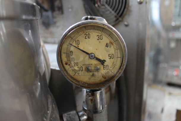 Groen TDB/4-20 Stainless Steel Commercial Countertop Electric Powered 40 Quart Tilting Steam Kettle on Equipment Stand. 208 Volts, 3 Phase. - Image 3 of 9