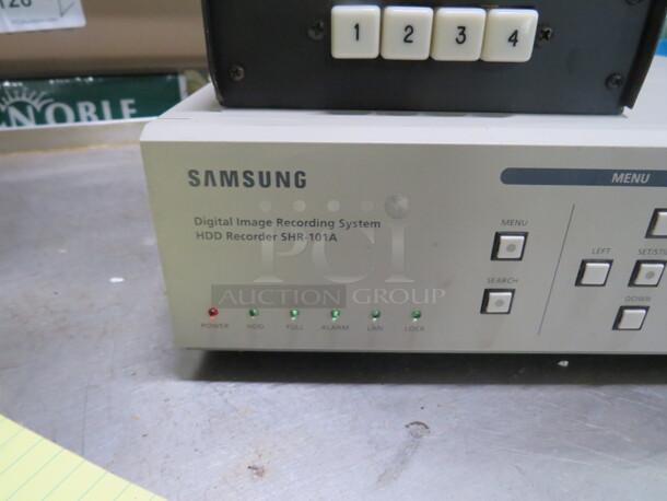 One Samsung Digital Image Recording System HDD Recorder. #SHR-101A - Image 2 of 2