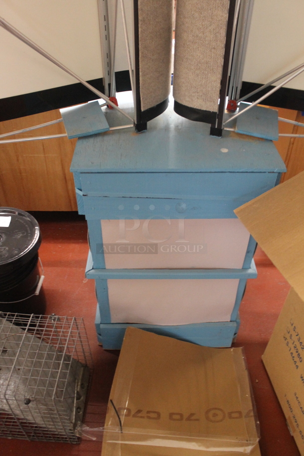 ALL ONE MONEY! Lot of Various Items Including 2 Carpets and Blue Wooden Stand. BUYER MUST REMOVE. - Image 6 of 7