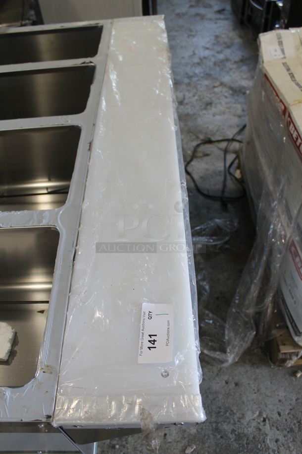 BRAND NEW SCRATCH AND DENT! KoolMore KM-OWS Stainless Steel Commercial Floor Style Electric Powered 4 Bay Steam Table w/ Under Shelf. 120 Volts, 1 Phase. Cannot Test Due To Plug Style - Image 11 of 11