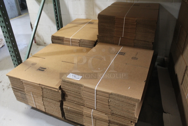 ALL ONE MONEY! PALLET LOT of Various BRAND NEW Cardboard Boxes. BUYER MUST REMOVE. - Image 3 of 3