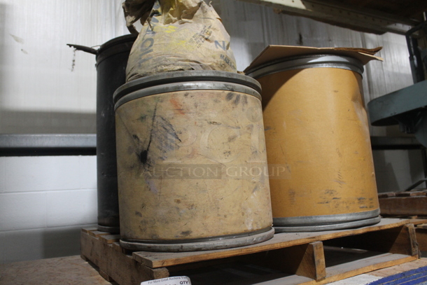 ALL ONE MONEY! PALLET LOT of Various Items Including Barrels. BUYER MUST REMOVE. - Image 2 of 3