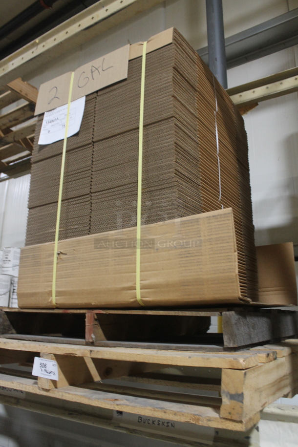 ALL ONE MONEY! Two PALLET LOT Including BRAND NEW Cardboard Boxes. BUYER MUST REMOVE. - Image 3 of 3