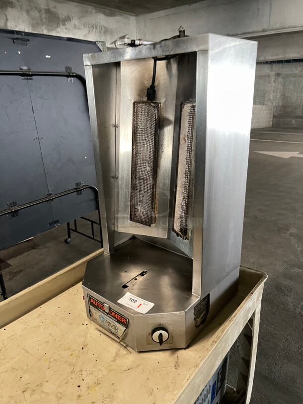 Working! Autodoner 3PG OPTIMAL AUTOMATICS AUTODONER GYRO VERTICAL BROILER - NATURAL GAS NSF Tested and Working! - Image 3 of 9