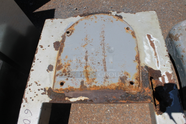 Metal Mixer Square Legs for Hobart 60 Quart Mixer. - Image 4 of 4