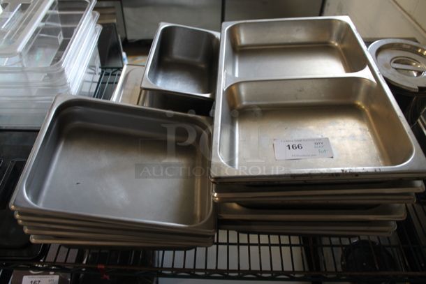 ALL ONE MONEY! Tier Lot of Various Items Including Stainless Steel Drop In Bins and Poly Bins - Image 3 of 4