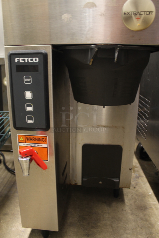 Fetco CBS-1131-XV Stainless Steel Commercial Countertop Coffee Machine w/ Hot Water Dispenser and Poly Brew Basket. 200-240 Volts, 1 Phase. - Image 2 of 4