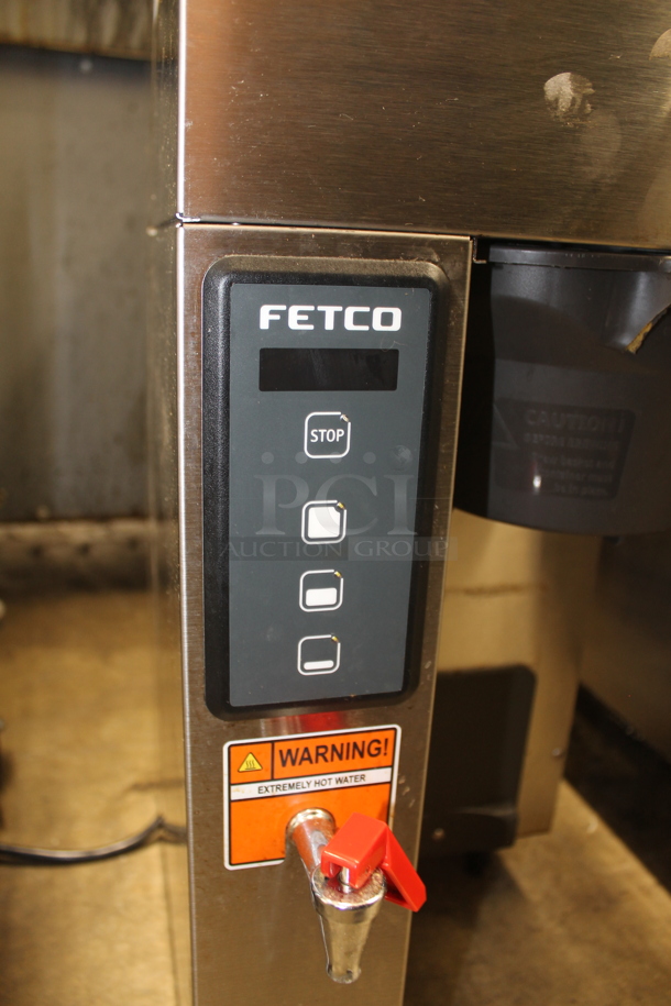 Fetco CBS-1131-XV Stainless Steel Commercial Countertop Coffee Machine w/ Hot Water Dispenser and Poly Brew Basket. 200-240 Volts, 1 Phase. - Image 3 of 4