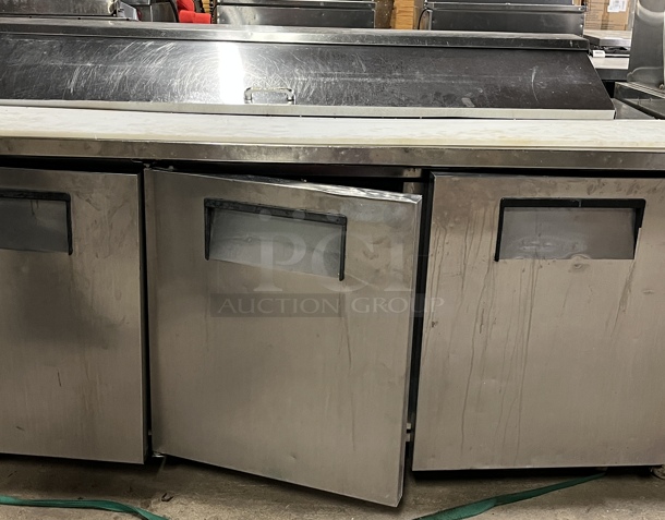 True Refrigerated 3 Dr. Prep Table, 115V - Image 1 of 4