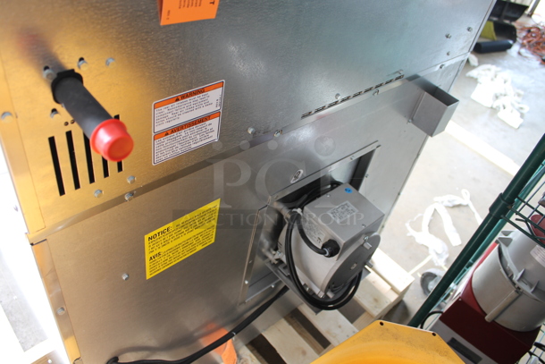 2 BRAND NEW SCRATCH AND DENT! Vulcan VC4GD-11D150K ENERGY STAR Stainless Steel Commercial Natural Gas Powered Full Size Convection Oven w/ View Through Doors, Metal Oven Racks and Thermostatic Controls. 2 Times Your Bid!
 - Image 9 of 12