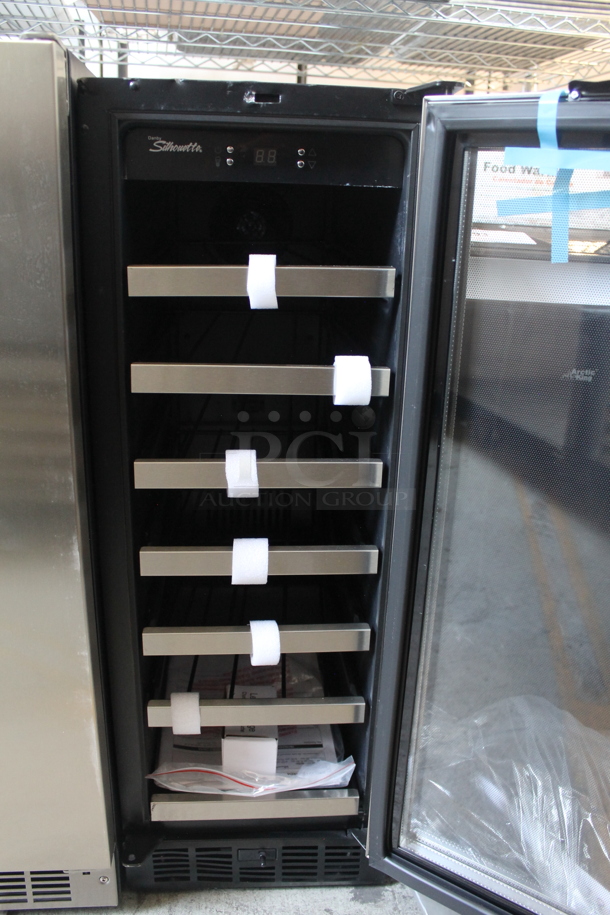 BRAND NEW SCRATCH AND DENT! Danby DWC276BLS Stainless Steel Commercial 27 Bottle Capacity Wine Chiller Cooler Merchandiser. 115 Volts, 1 Phase. Tested and Working! - Image 5 of 10