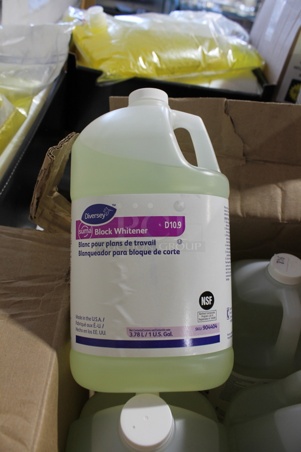 PALLET LOT of 50 Boxes of Various Cleaners Including Block Whitener and Label Rolls. 50 Times Your Bid! - Image 4 of 6