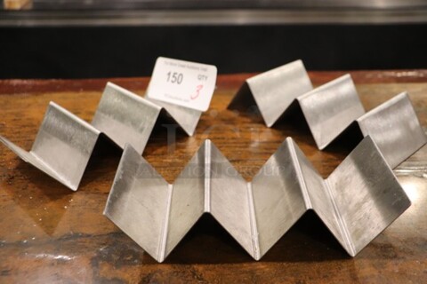 Stainless Steel Taco Stand
Qty 3
8.5"
Your Bid x 3
