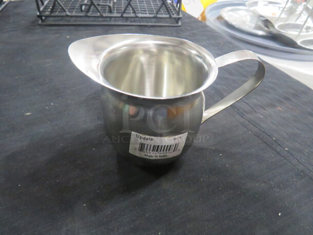 NEW Update Stainless Steel Bell Creamer. #BC-8. 3XBID - Image 1 of 1