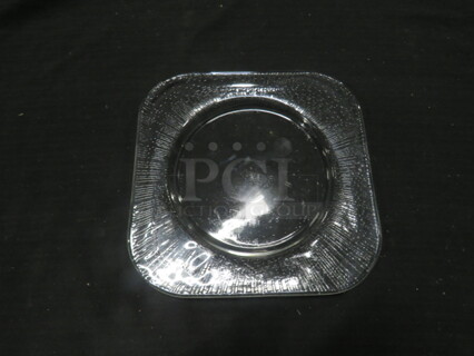 8 Inch Square Glass Plate. 10XBID.