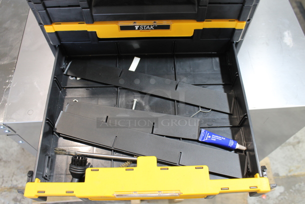 DeWalt Black and Yellow Poly Toolbox w/ Contents. - Image 5 of 6