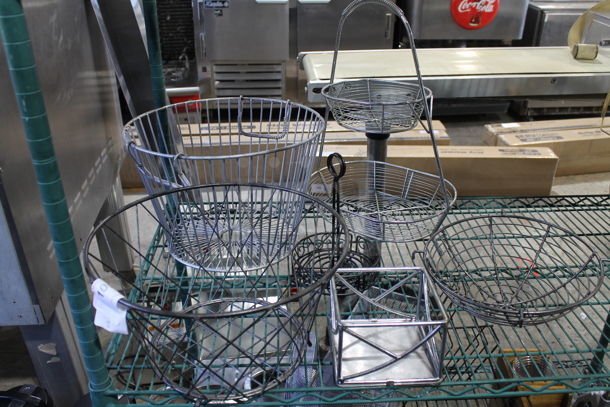 ALL ONE MONEY! Lot of Various Baskets.  - Image 1 of 7