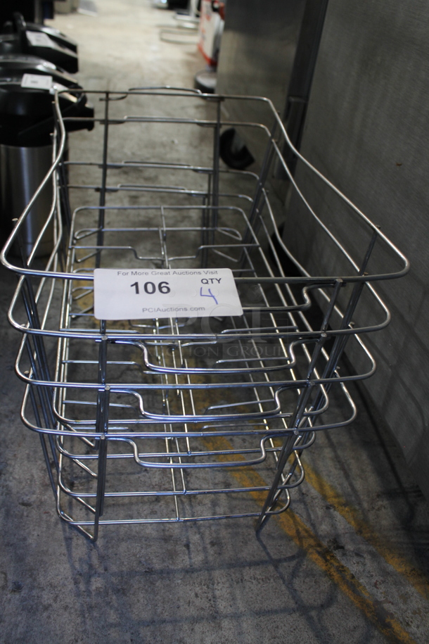 ALL ONE MONEY! Lot of 4 Wire Chafing Dish Frames.  - Image 2 of 2