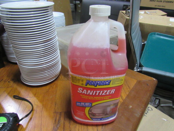 One Gallon Pro Force Sanitizer.