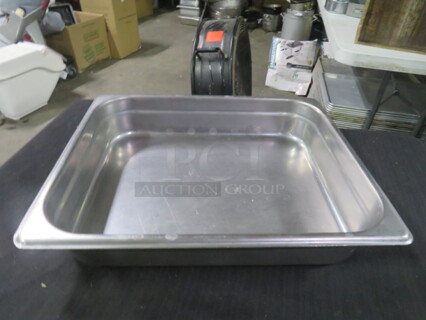 1/2 Size 2.5 Inch Hotel Pan. 4XBID