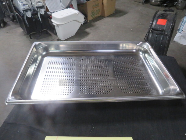 NEW Full Size 2.5 Inch Perforated Hotel Pan. 2XBID