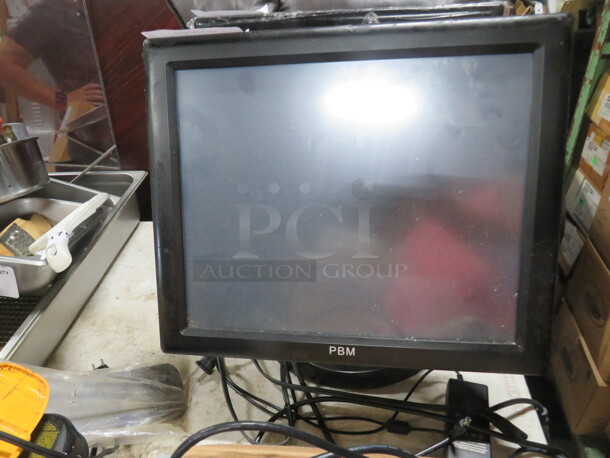 One PBM POS Monitor. - Image 1 of 1