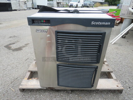 One Scotsman Prodigy Ice Maker. Model# F1222A-32A. 208/230 Volt. 1 Phase. 22.5X25X27