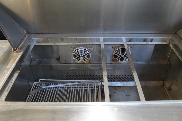 2016 Migali MSF8306 Stainless Steel Commercial Sandwich Salad Prep Table Bain Marie Mega Top. 115 Volts, 1 Phase. Tested and Powers On But Does Not Get Cold - Image 2 of 7