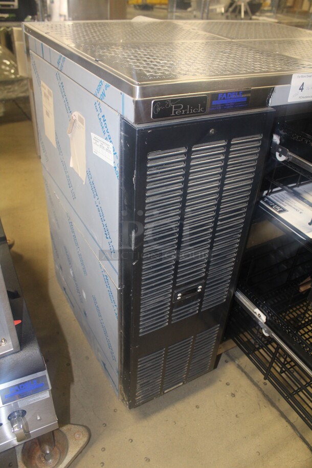 NEW! Perlick Model BBS36C Tobin Ellis Refrigerated Cocktail Station With 2 Drawers. 36x27.5x41.5. 115V/60Hz.  - Image 5 of 7
