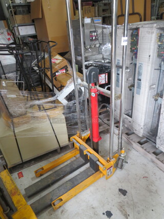 One Wesco Foot Pedal Lift