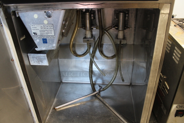 Electro Freeze 30TN-CAB-118 Stainless Steel Commercial Floor Style 2 Flavor w/ Twist Soft Serve Ice Cream Machine on Commercial Casters. 230 Volts, 3 Phase. - Image 4 of 8