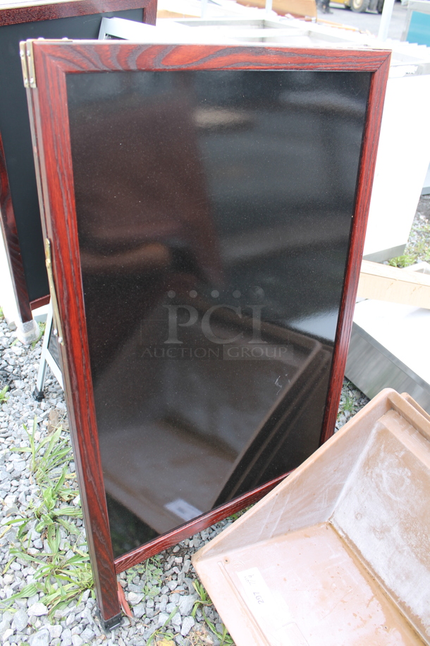 3 BRAND NEW SCRATCH AND DENT! A Frame Sidewalk Signs. 3 Times Your Bid! - Image 4 of 6