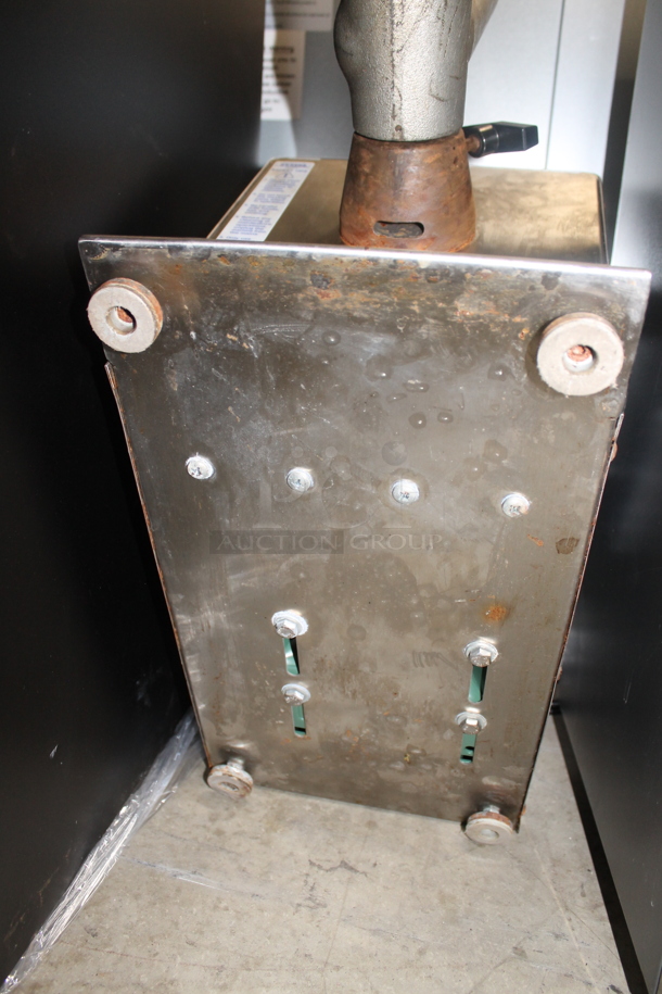 Attias Metal Commercial Countertop Meat Grinder w/ Tray. Tested and Working! - Image 6 of 6