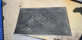 One 30X18  Mat.