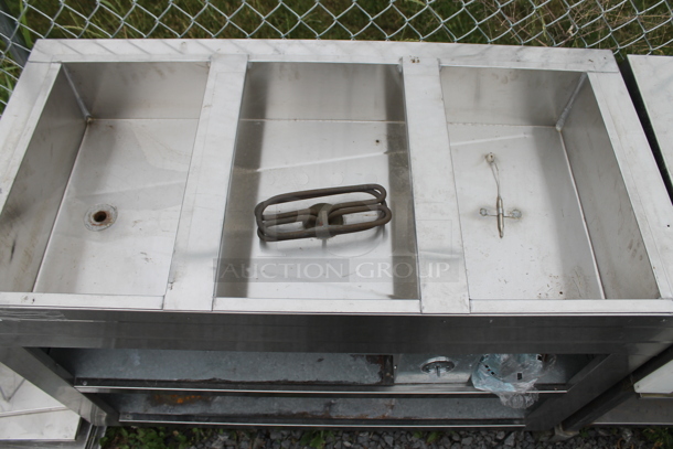 Stainless Steel Commercial Electric Powered Steam Table w/ 2 Under Shelves. 208/240 Volts. - Image 2 of 10