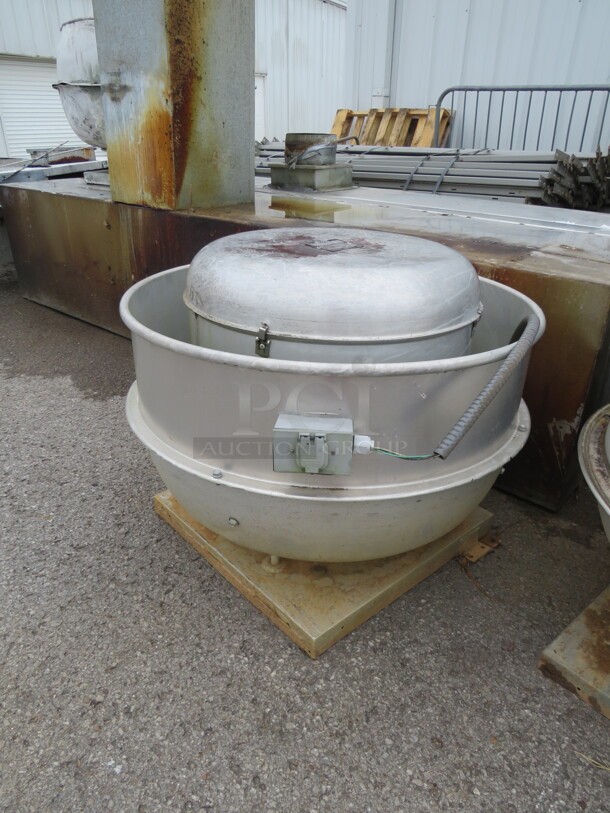 One Loren Cooke Ventilator. #150VH4B. 115 Volt. 34X30 - Image 1 of 1