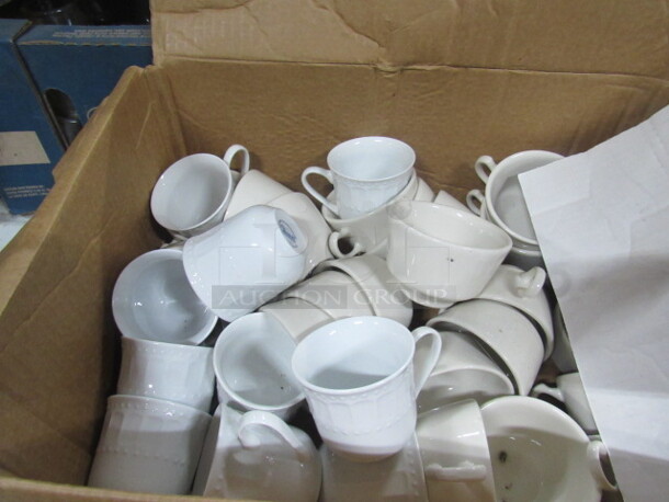 One Lot Of Assorted Coffee Cups.