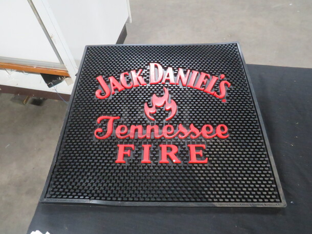 One 17X17 Jack Daniels Tn Fire Bar Mat. - Image 1 of 1