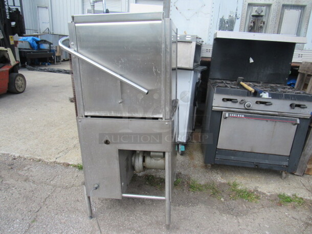 One Hobart Dishwasher. Model# AM-14.100-120/230 Volt. 1 Phase. 36X36X60 - Image 2 of 3