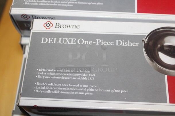 NEW IN BOX! 9 Browne 2oz Food Portion Scoops. 9X Your Bid!  - Image 2 of 3