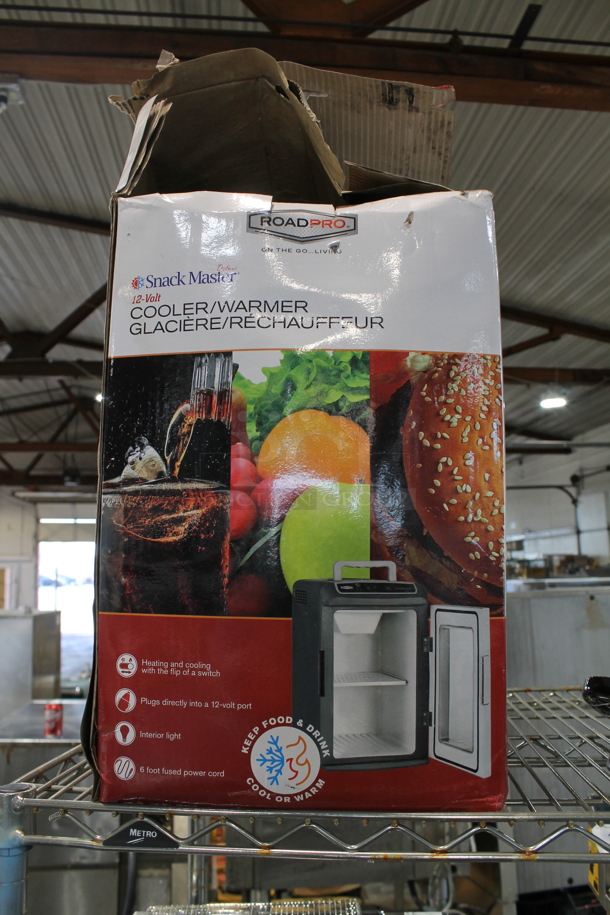 BRAND NEW IN BOX! RoadPro RP5653SF 12 Volt SnackMaster Cooler Warmer  - Image 1 of 5