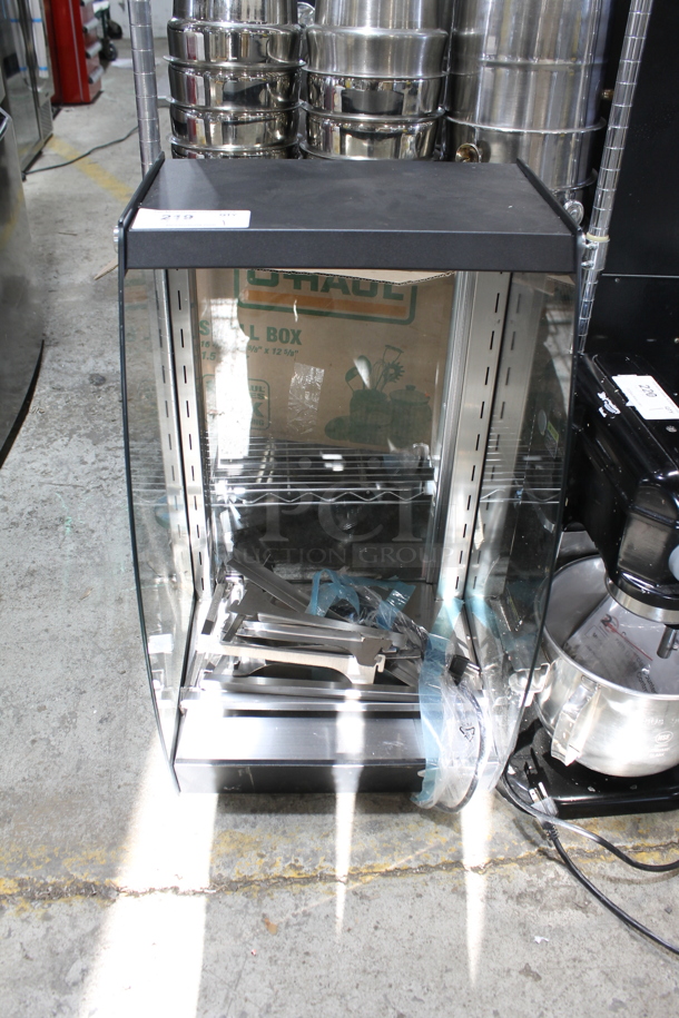 KoolMore DC-3CB Metal Commercial Countertop Display Case Dry Merchandiser. 110-120 Volts, 1 Phase.  - Image 1 of 3