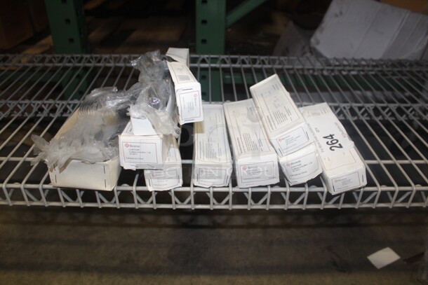 NEW IN BOX! 6 Boxes (12 Each) Brown Contour Bouillon Spoons And Salad Forks. 6X Your Bid!  - Image 2 of 4