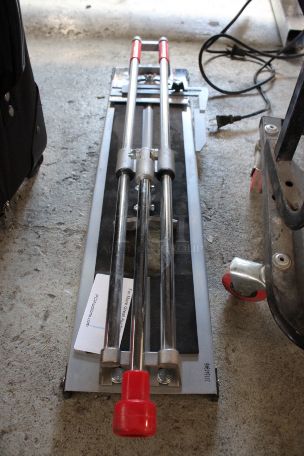 FLoor Three In One Tile Cutter. 29x7x4.5