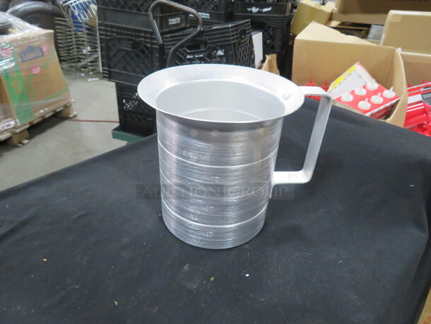One NEW 2 Quart Aluminum Measurer. - Image 1 of 1