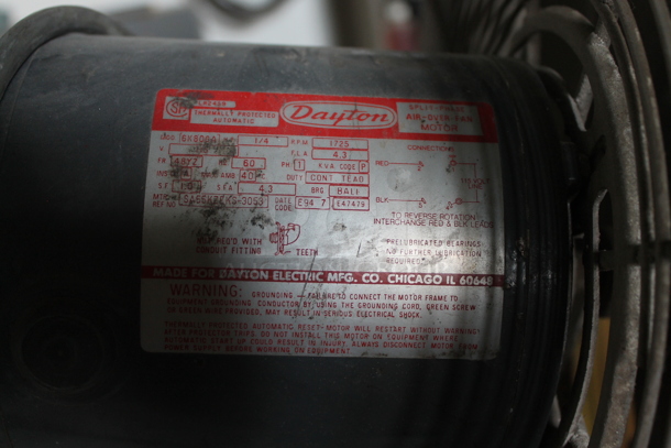 Dayton Metal Floor Style Fan. - Image 6 of 6