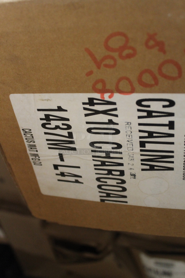 33 BRAND NEW IN BOX! Mats; 19 Catalina 1437M-L35 3x5 Charcoal, 11 Catalina 1437M-L31 3x10 Charcoal, 3 Catalina 1437M-L41 4x10 Charcoal. 33 Times Your Bid! - Image 4 of 4