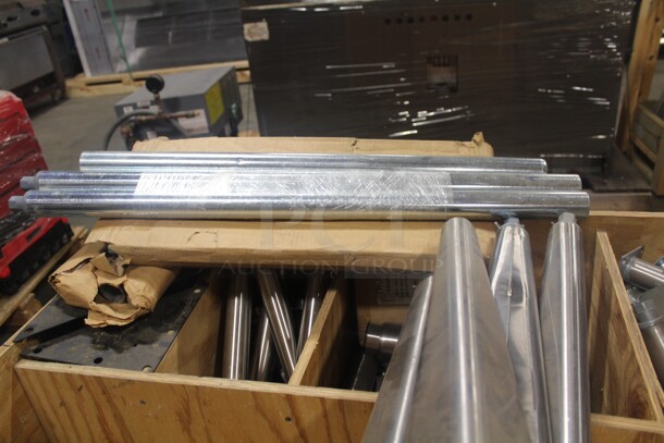 ALL ONE MONEY! Wooden Bin Full Of Various Equipment Legs  - Image 7 of 7