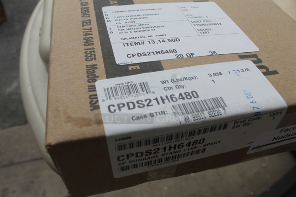 ALL ONE MONEY! PALLET LOT OF BRAND NEW IN BOX Cambro Dunnage Rack Stands! - Image 4 of 4